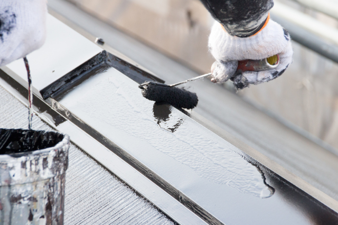 工場の金属屋根の防錆塗装とは？