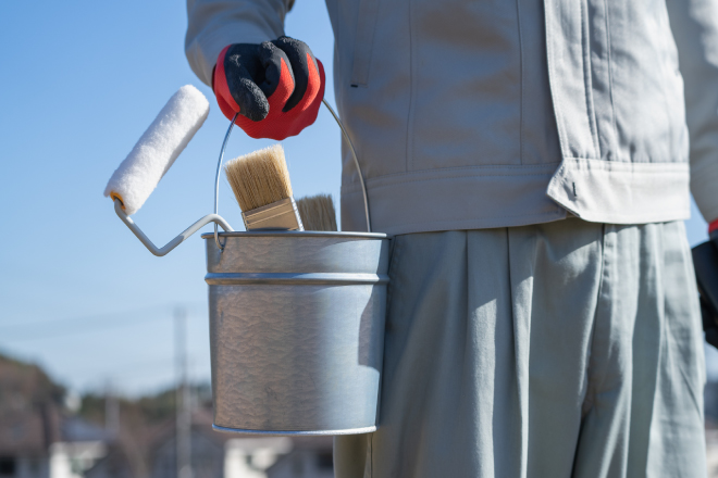 金属屋根に防錆塗装で使われる錆止め塗料の種類